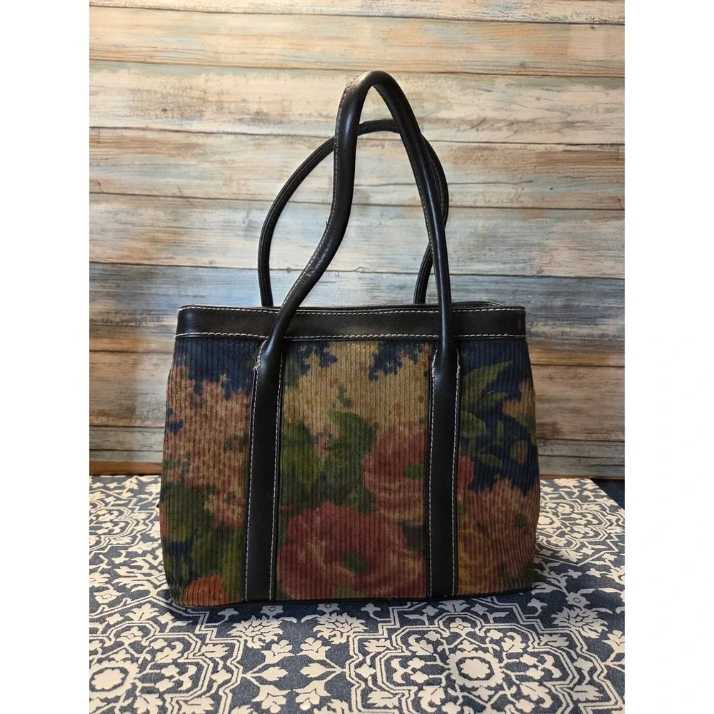 Vintage Tapestry Carpet Handbag Cottagecore Coquette Girl Style‎